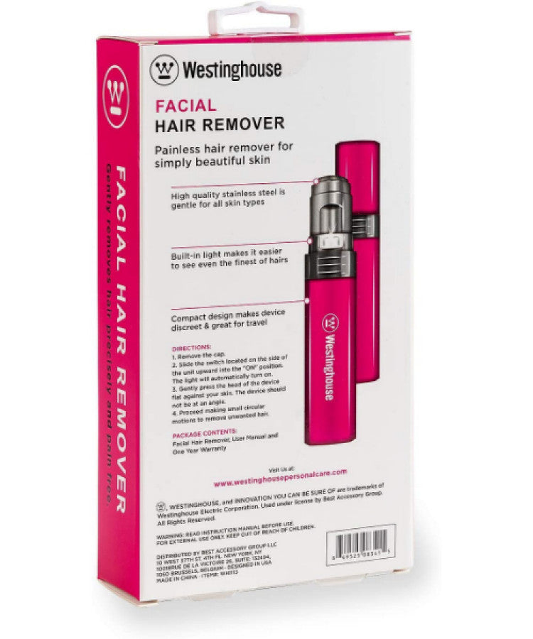 WESTINGHOUSE - Electric Facial Hair Remover for Women WESTINGHOUSE - Electric Facial Hair Remover for Women